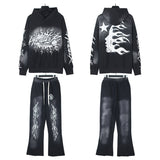 Hellstar Hoodie And Pants Two-Piece Set