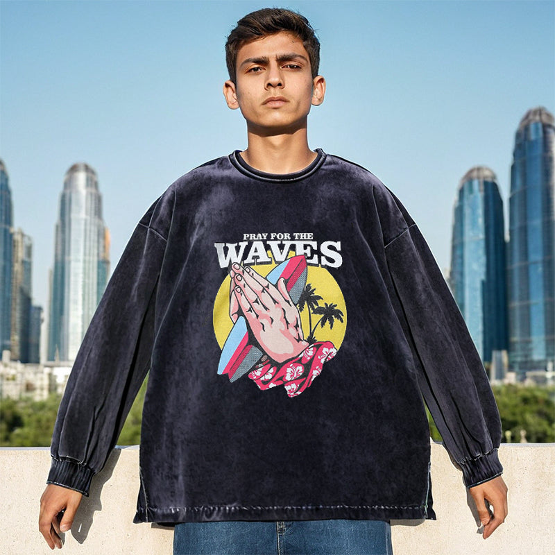 Men's Vintage Long Sleeve Shirt