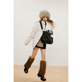 Unisex Coat Warm-Keeping Cotton Clothing Loose Cotton Coat Winter