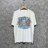 Rhude T Shirts Printed Trendy Pure Cotton