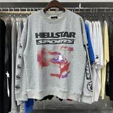 Hellstar Sweatshirts Retro abstract print