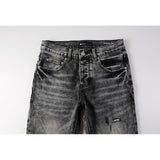 Purple Brand Jeans Pure Cotton High Street Trend #9105