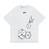 Off White T Shirts Direct Printing Pattern