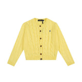 Ralph Lauren Knitted sweaters Ralph Lauren embroidered sweater cardigan knitted sweater loose vintage