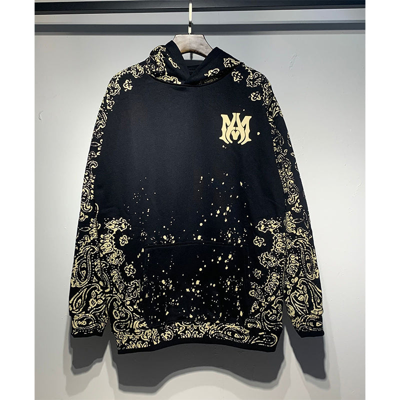 Amiri Hoodie High Street Fashion Prints