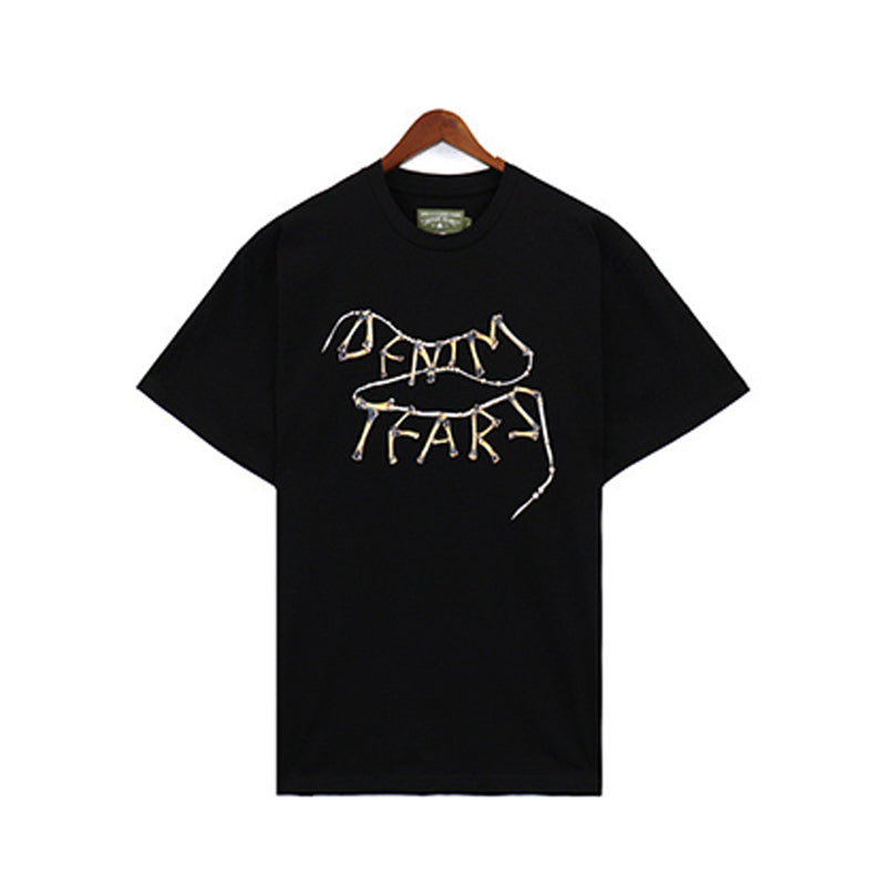 Denim Tears T Shirts Casual Short Sleeve T-shirt