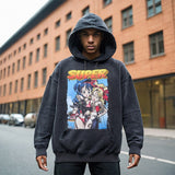 Mens Vintage Hoodie Hooded Sweater Men's Hoodie