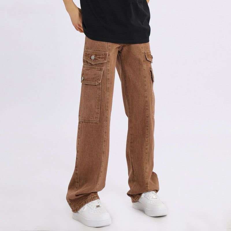 Cargo Pants Loose Casual Trousers Vibe