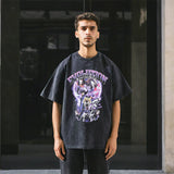 Mens Vintage T Shirt Short Sleeve T-Shirt Men