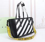 Off White Bag Casual Outdoor Convenient Tote Bag