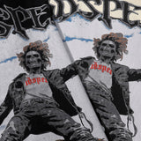 Godspeed T Shirts Falling Skull Print Cotton Casual Short Sleeve Men and Women