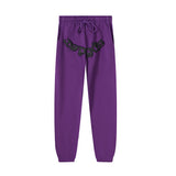 Sp5der Hoodie & Sweatpants 2 Piece Set Spider Web Leisure Sports