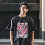 Mens Vintage T Shirt T Old Short Sleeve T-Shirt Men and Women