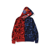 Aape Hoodie Camouflage Stitching Thin Men's and Women's Casual Hooded Loose