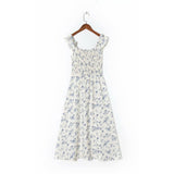 Women Dresses Summer Floral Strap Dress