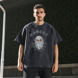 Mens Vintage T Shirt Half Sleeve T-Shirt Men and Women