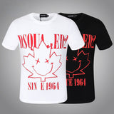 Dsq2 T Shirt Casual Sports Printed Short Sleeve Summer Men