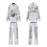 Hellstar Hoodie And Pants Two-Piece Set