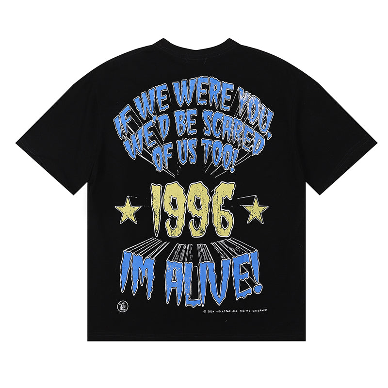 Hellstar T Shirts Retro abstract print