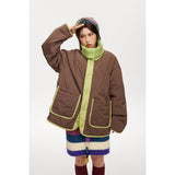 Unisex Coat Youthful Campus Winter Coat