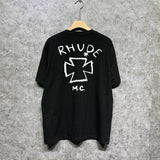 Rhude T Shirts Printed Trendy Pure Cotton