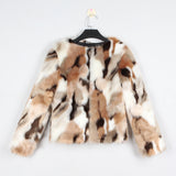 Women Fur Jacket Fashion Plush Coat