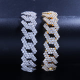 Bracelet Hip Hop Miami Zircon Bracelet Hiphop Bracelet Spectrum