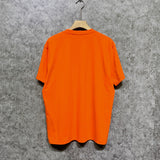 Amiri t shirts rainbow letter printing short sleeve