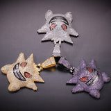 Jewelry full of zircon Geng Gui pendant Pokemon anime Pokémon Spectrum