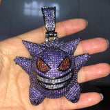 Jewelry full of zircon Geng Gui pendant Pokemon anime Pokémon Spectrum