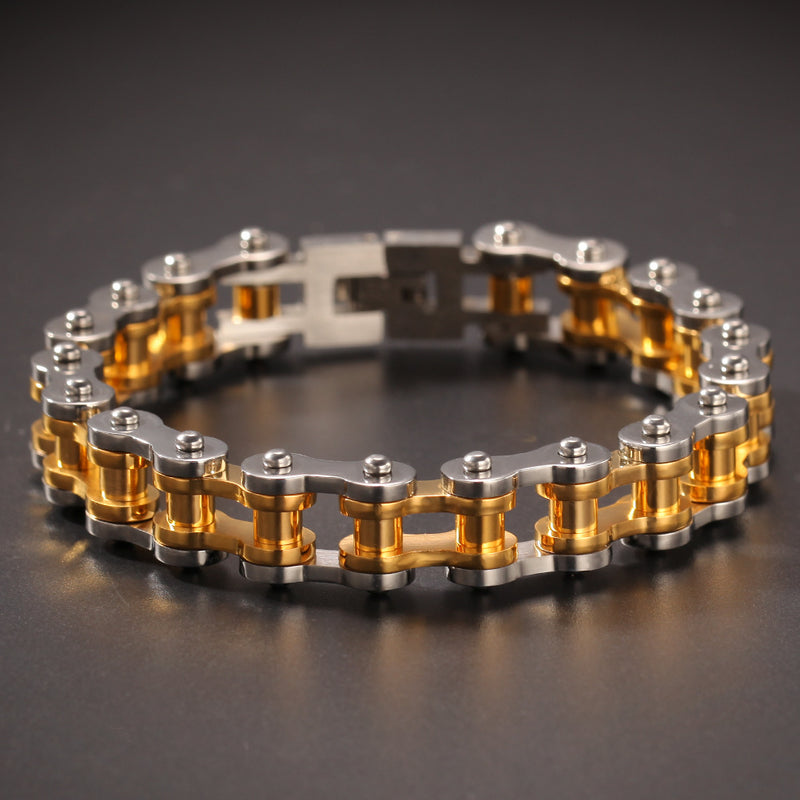 Bracelet Stainless Steel Bracelet Trend Bike Bracelet Spectrum
