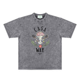 Casablanca Distressed T-Shirt