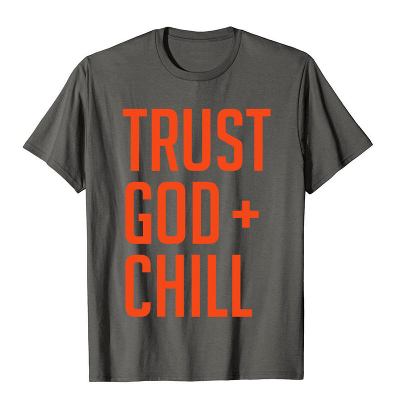 Kanye West Trust God T Shirt Trust God and T-shirt Pure Cotton Men and Women