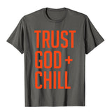 Kanye West Trust God T Shirt Trust God and T-shirt Pure Cotton Men and Women