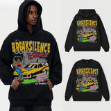 Vintage Hoodie BreakSilence Vintage Fall/Winter Crew Neck Hooded Sweater