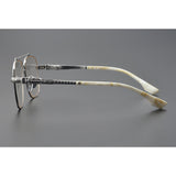 CHH Chrome Hearts Glasses Japanese pure titanium double beam myopia glasses frame