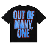 Godspeed T Shirts Speech Skull Printing Cotton Casual Crew Neck Short Sleeve Men and Women