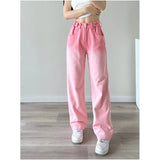 Women Jeans Gradient Color Lively Girl