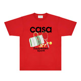 Casablanca T Shirts Fashion Print Street