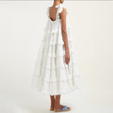 Bohemian Dress Vacation Style Sling Dress