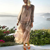 Bohemian Dress Vacation Beach Dress