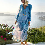 Bohemian Dress Vacation Beach Dress