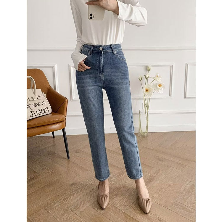 Women Jeans Slimming Retro Stretch Slimming