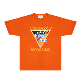 Casablanca T Shirts Fashion Print Street