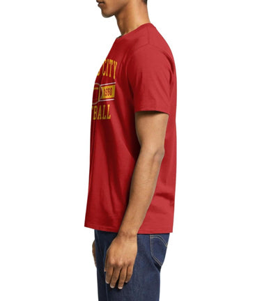 Waykingo Men's Clothing Gift Shirt Men's Short Sleeve T-Shirt Adult Sports Fan Football Shirt