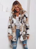 Women Fur Jacket Fashion Fur Coat