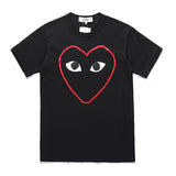 CDG Be Kind T Shirt Autumn and Winter round Neck Cotton for Men and Women