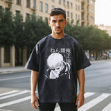 Mens Vintage T Shirt Cotton Washed