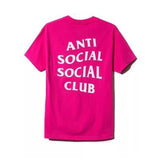 Anti Social Club T Shirt Male and Female Couple Short Sleeve T-shirt