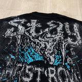 First Row T Shirts STAY CURIOUS EYEBALL FOIL TEE